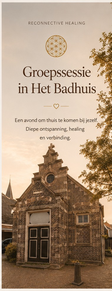 Groepssessie in Het Badhuis - Reconnective Healing