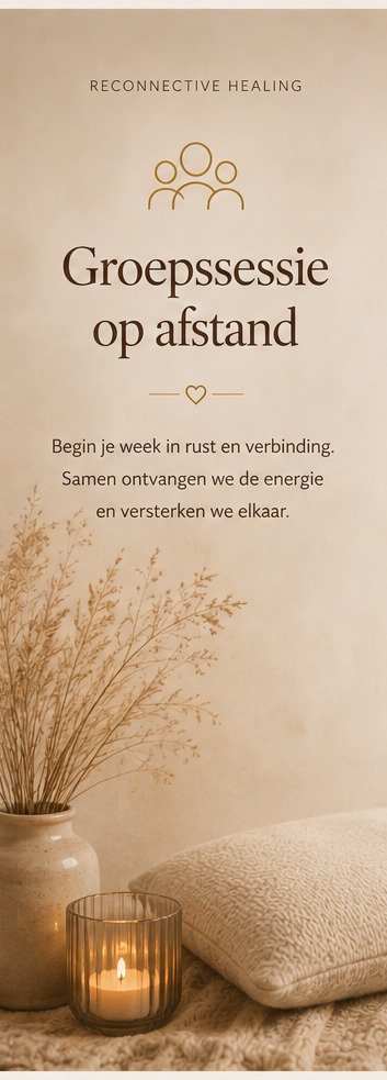Groepssessie op afstand - Reconnective Healing